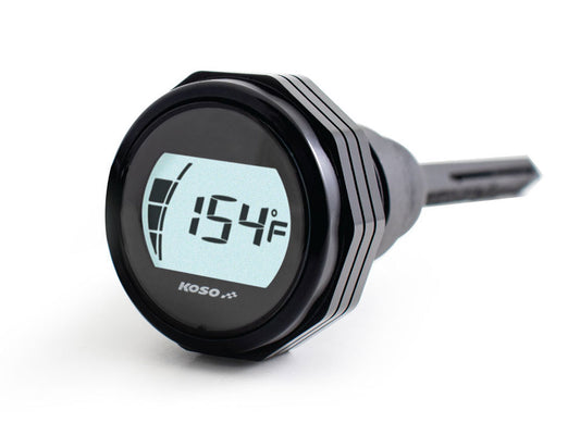 Engine Oil Temperature & Level Dipstick - Black. Fits Touring 2007-2016