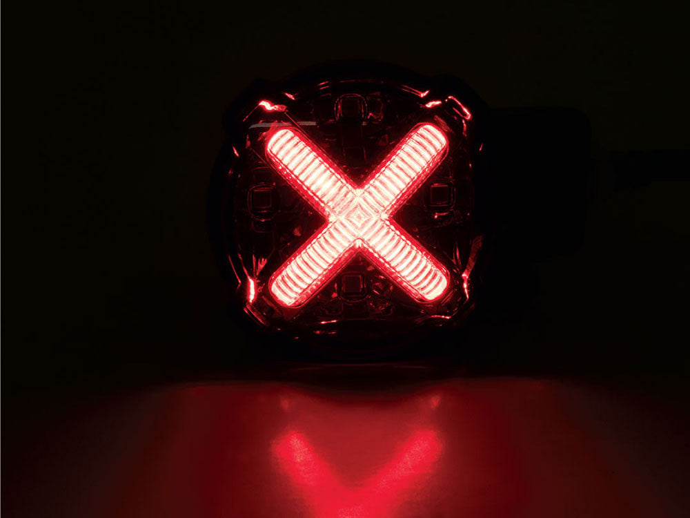 GT-02S LED Tailight Red Lens - Universal Fitment