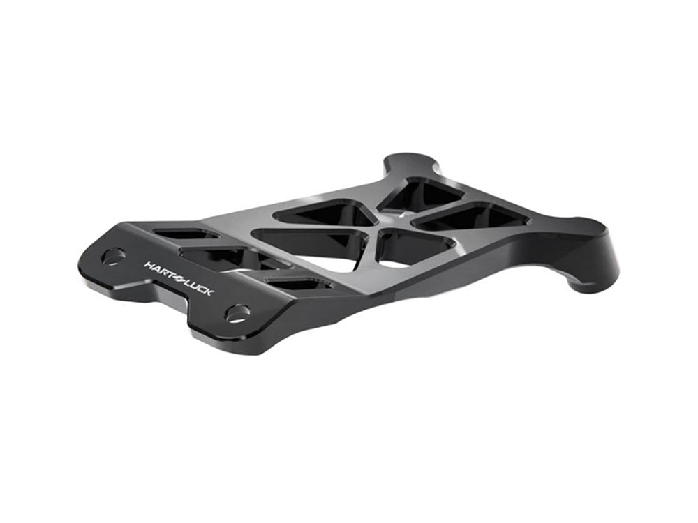 Hart Luck Riser Base & 3in. Iso Risers - Black. Fits Indian Chieftain 2025up