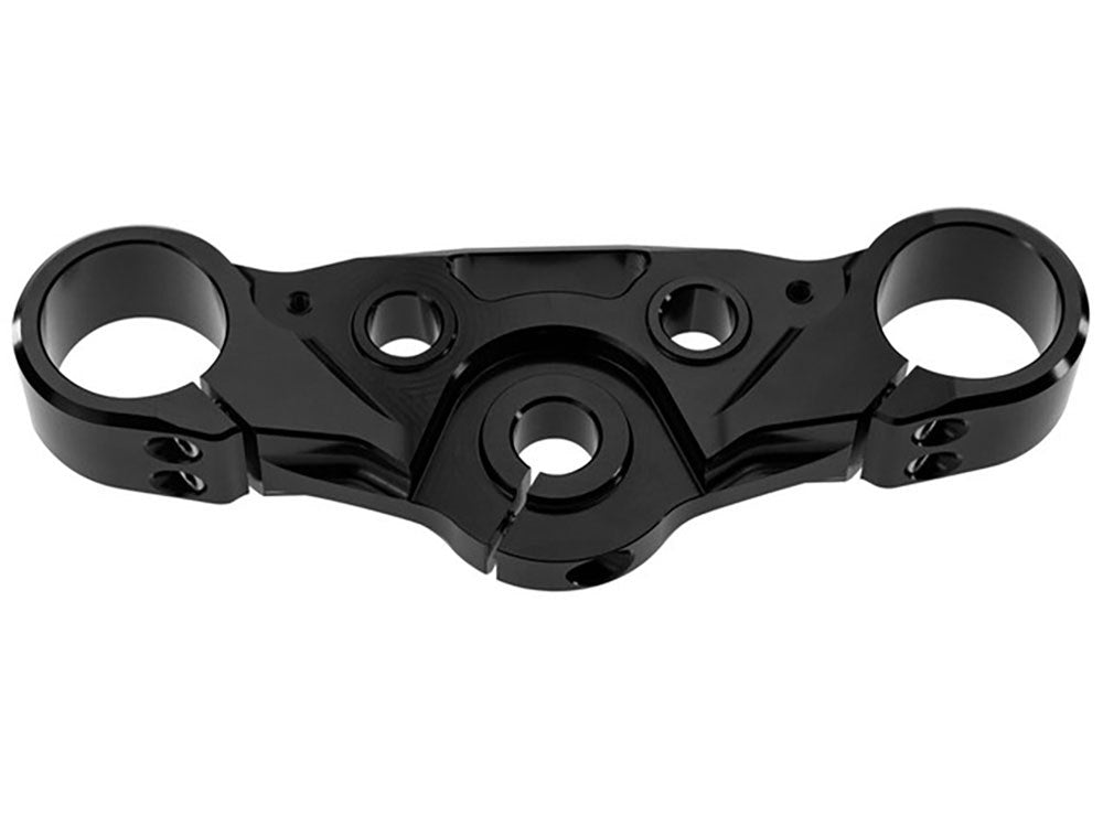 Bully Billet Top Clamp - Black. Fits Low Rider S 2020up.