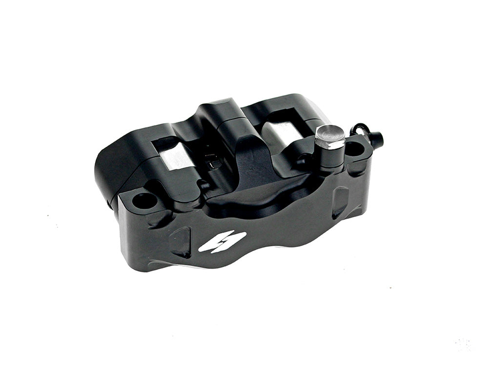 Right Hand Front RT3 Series Radial 4 Piston Caliper - Black