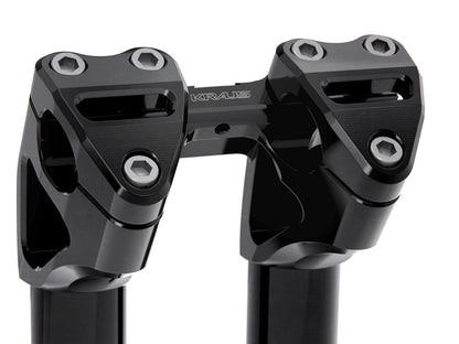 5in. Kickback x 1-1/8in. Clamp Workman Riser Kit - Black. Fits 1-1/8in. Handlebar