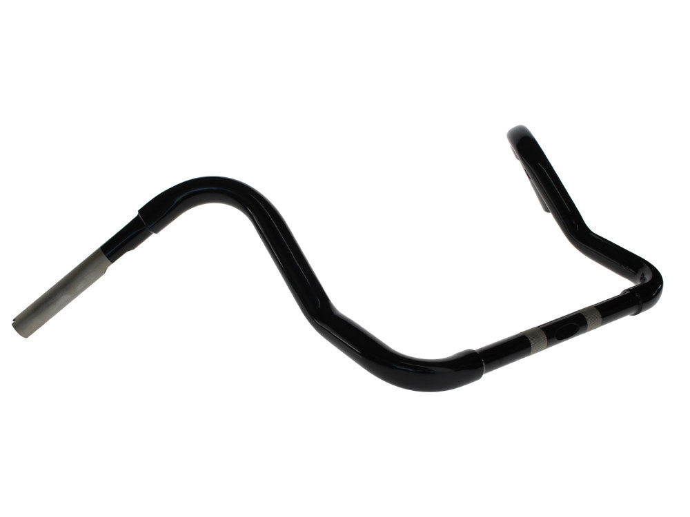 12in. x 1-1/4in. Fat Bagger Ape Handlebar - Black. Fits Ultra Models 1996-2024 and Street Glide 1996-2023