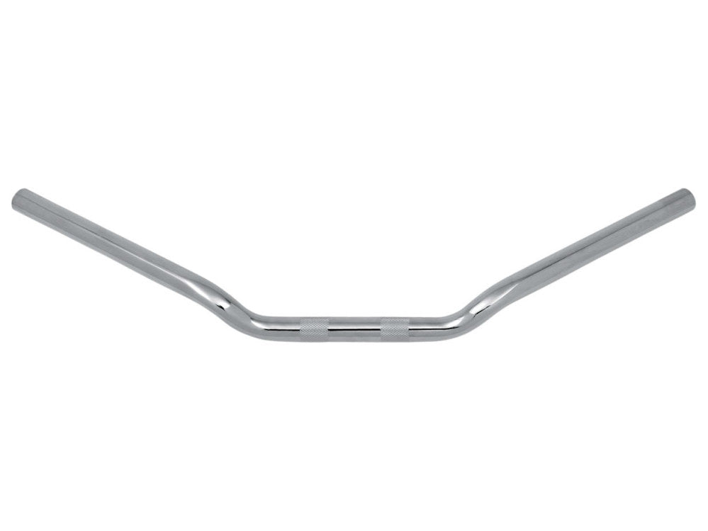 26in. wide x 1in. Low-Rise Drag Bar Handlebar - Chrome.
