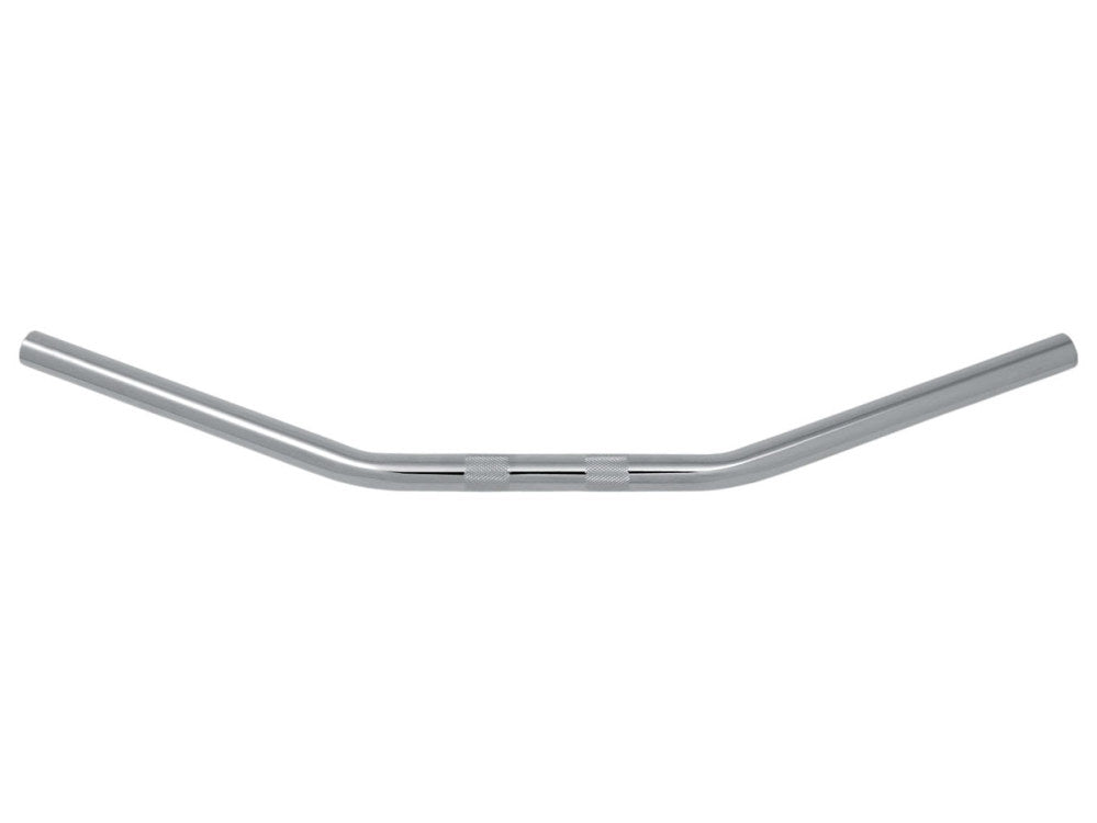 27in. wide x 1in. Flat Drag Bar Handlebar - Chrome.