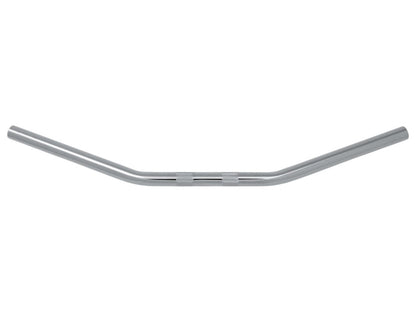 27in. wide x 1in. Flat Drag Bar Handlebar - Chrome.