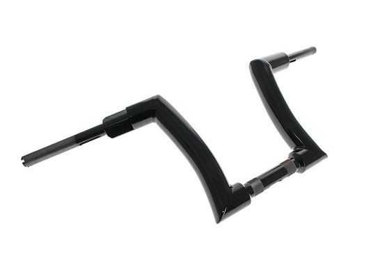 2.0in. Strip Bar, 12in. x 2in. Ape Hanger Handlebar - Gloss Black.