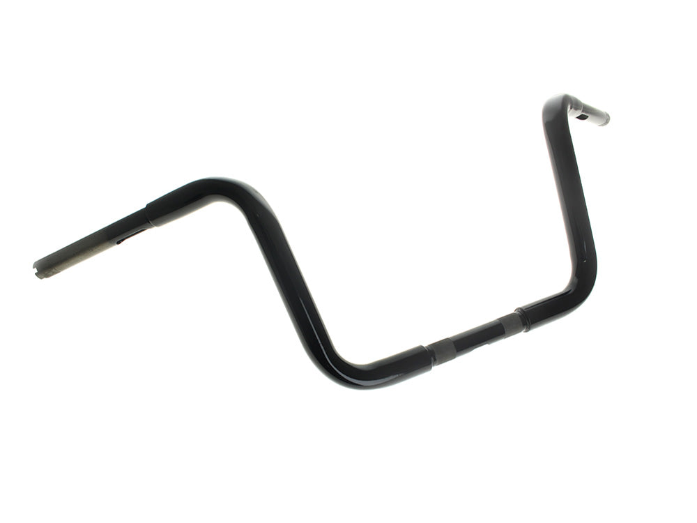 10in. x 1-1/4in. Ape Hanger Handlebar - Gloss Black