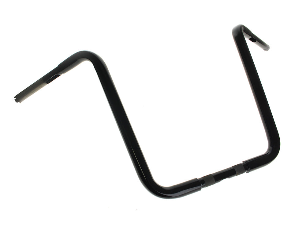 16in. x 1-1/4in. Ape Hanger Handlebar - Gloss Black