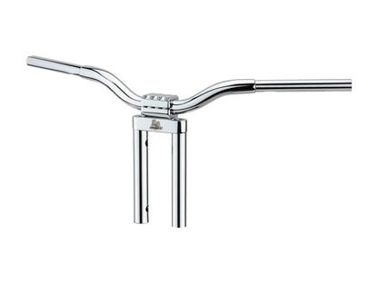 12in. x 1-1/4in. Straight Kage Fighter Handlebar - Chrome.