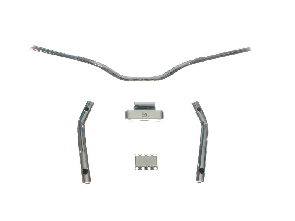 13in. x 1-1/4in. Pullback Kage Fighter Handlebar - Chrome.