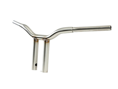 10in. x 1-1/4in. Straight One Piece Kage Fighter Handlebar - Stainless.