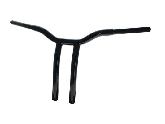 14in. x 1-1/4in. Pullback One Piece Kage Fighter Handlebar - Gloss Black.
