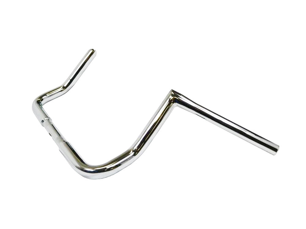 10in. x 1-1/4in. Twin Peaks Handlebar - Chrome. Fits Ultra Models 1996-2024 and Street Glide 1996-2023