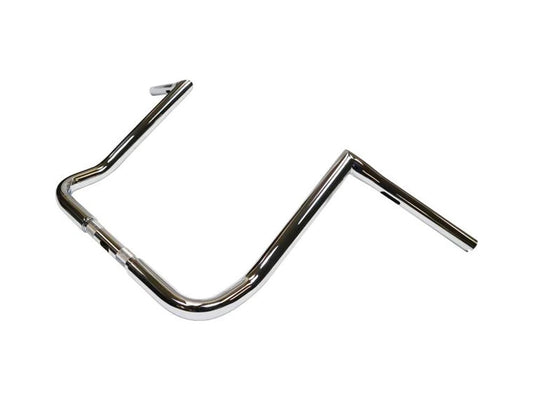 14in. x 1-1/4in. Twin Peaks Handlebar - Chrome. Fits Ultra Models 1996-2024 and Street Glide 1996-2023