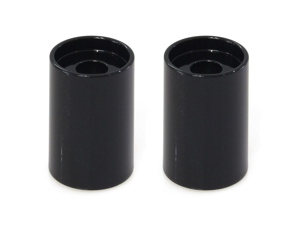 2in. Tall x 1.25in. Thick Riser Spacers - Gloss Black.