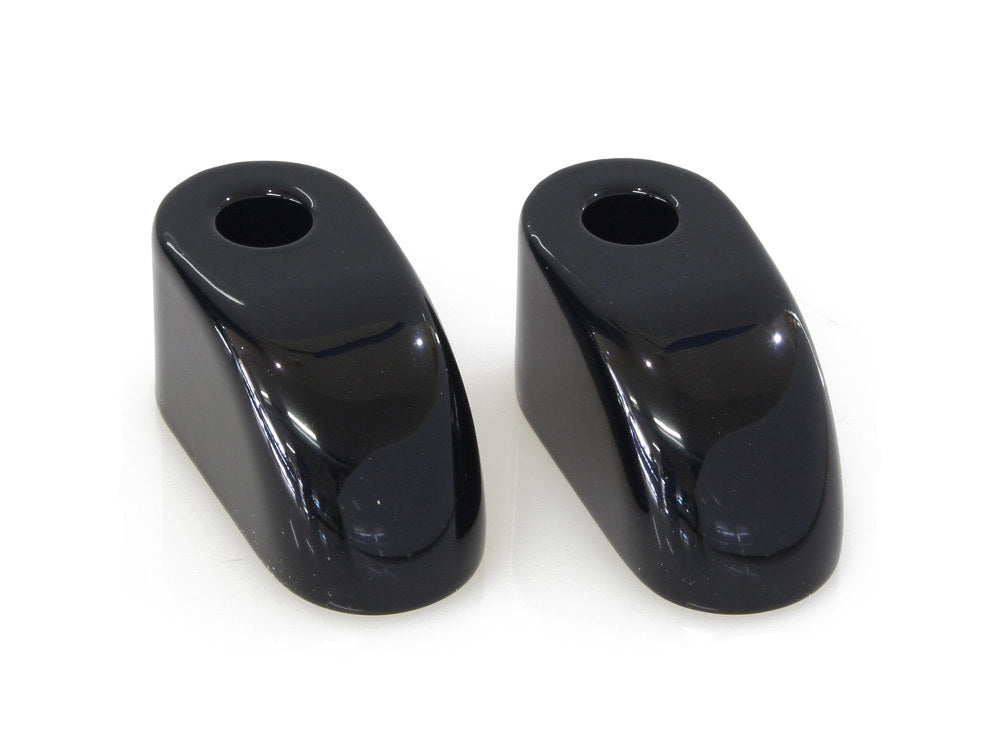 1in. Pullback Riser Extensions - Gloss Black.