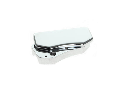 Smooth Handlebar Top Clamp with Hidden Bolts - Chrome