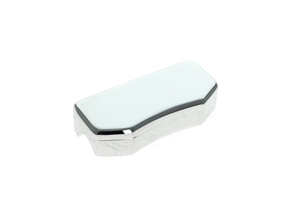 Smooth Handlebar Top Clamp with Hidden Bolts - Chrome