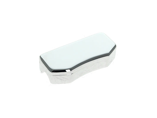 Smooth Handlebar Top Clamp with Hidden Bolts - Chrome