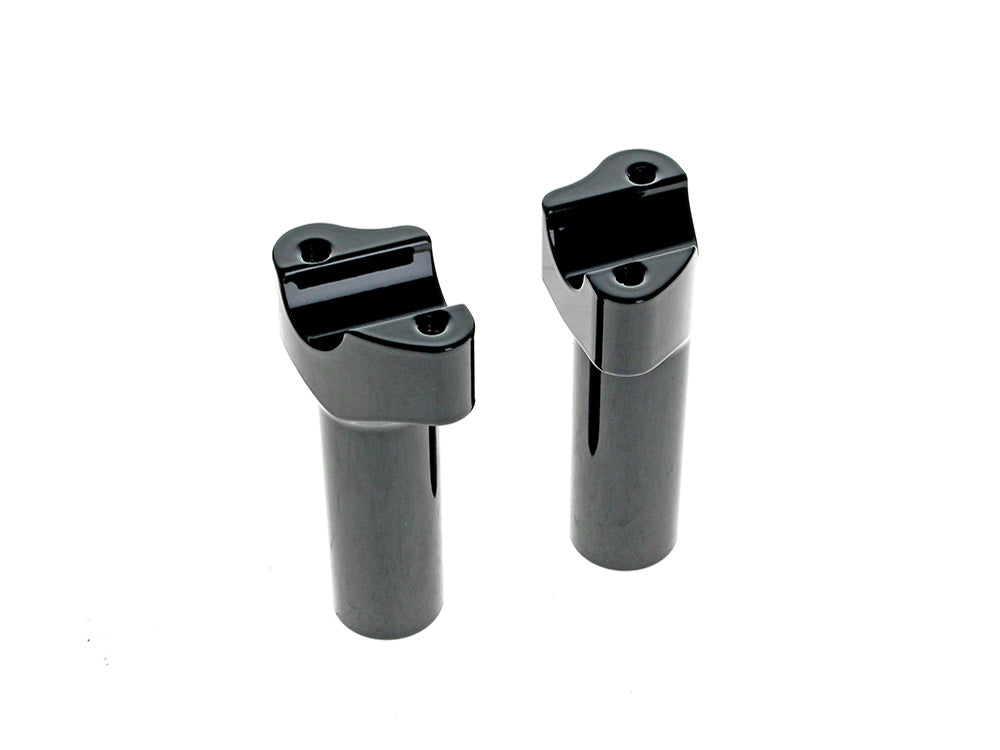 4-1/2in. Tall Risers - Gloss Black. Fits 1in. Handlebar