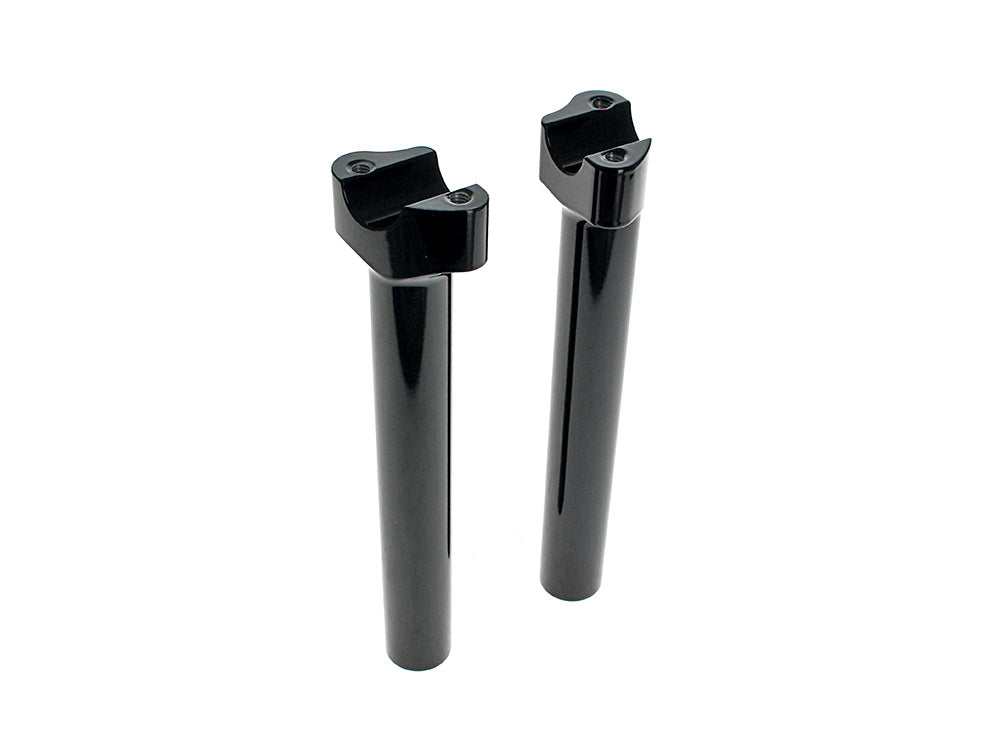 9-1/2in. Tall Risers - Gloss Black. Fits 1in. Handlebar