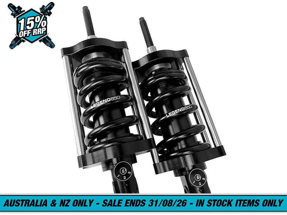 REVO-A Series, Adjustable Rear Shock Absorbers - Black. Fits Softail 2000-2017.