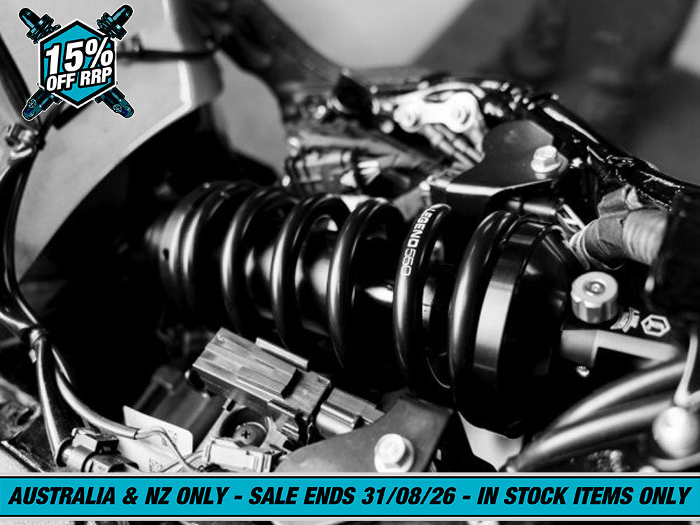 REVO-A Series, 13in. Adjustable Rear Shock Absorbers - Black. Fits Softail 2018-2024