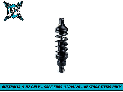 REVO-A Series, 13in. Adjustable Rear Shock Absorbers - Black. Fits Softail 2018-2024