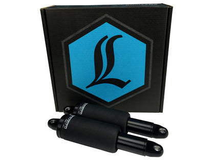 AERO Series, Rear Air Shock Absorbers - Black. Fits V-Rod 2007-2017.