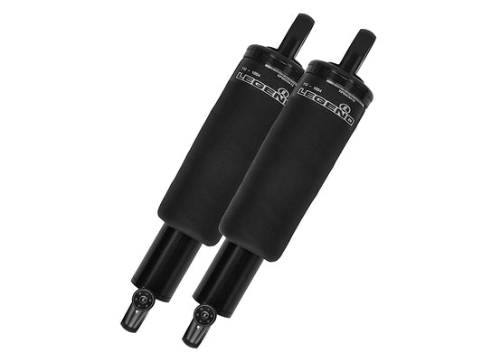 AIR-A Series, Adjustable Rear Air Shock Absorbers - Black. Fits V-Rod 2007-2017.