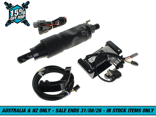 AIR-A Series, Adjustable Rear Air Shock Absorber - Black. Fits Softail 2025up.