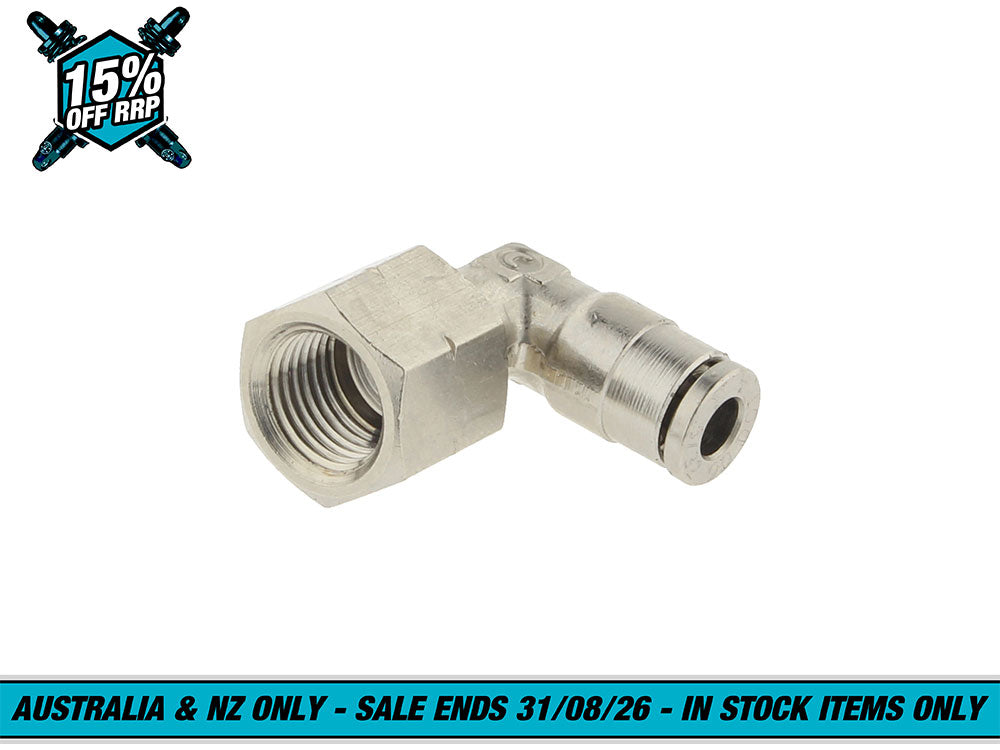 90 Degree Female Air Fitting.