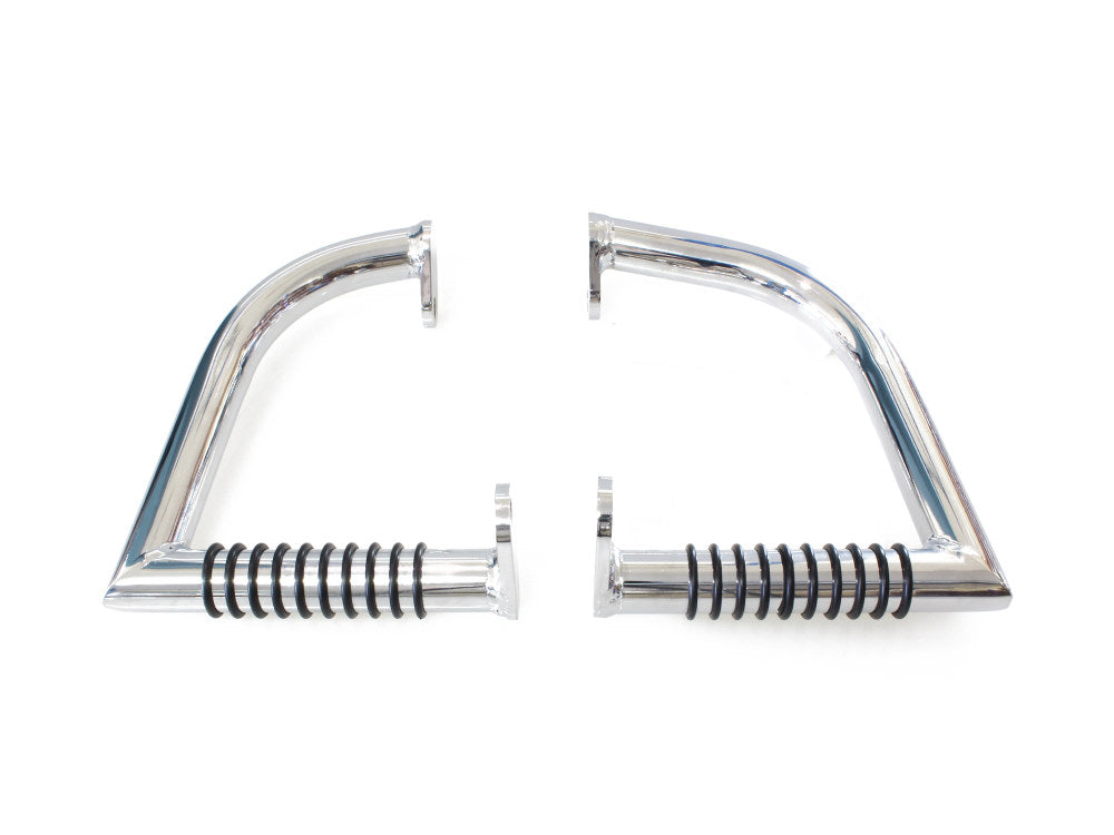 Linbar Rear Crashbars - Chrome. Fits Softail 1997-2017.