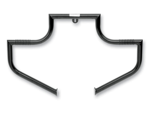 Linbar Engine Guard Freeway Bar - Black. Fits FL Softail 2000-2017.