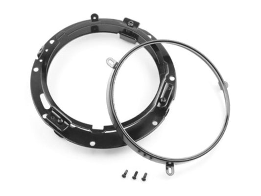 7in. LED HeadLight Insert - Chrome. Fits H-D, Indian Chief Classic & Dark Horse Models with 7in. Headlight.