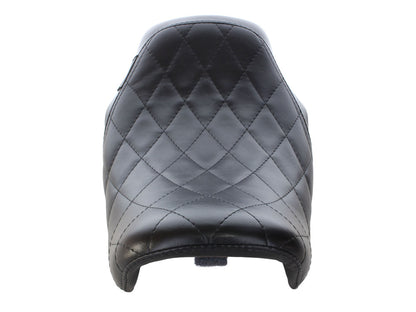 Bare Bones Solo Seat with Diamond Stitch. Fits Dyna 2006-2017.