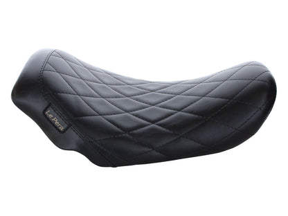 Bare Bones Solo Seat with Diamond Stitch. Fits Dyna 2006-2017.