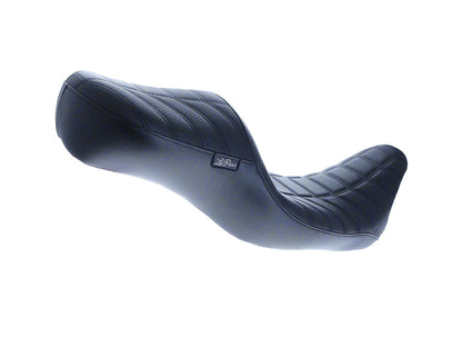 Maverick Indy Daddy Long Legs Dual Seat - Extended Reach Double Track Pleat. Fits Most Touring 2008-2024