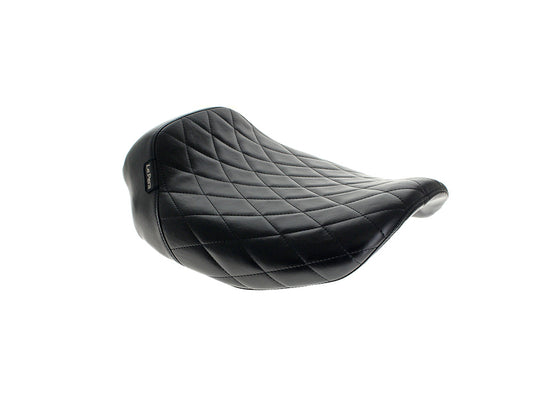 Bare Bones Solo Seat with Diamond Stitching. Fits CVO Touring 2023up, Street Glide & Road Glide 2024up, Touring 2025up