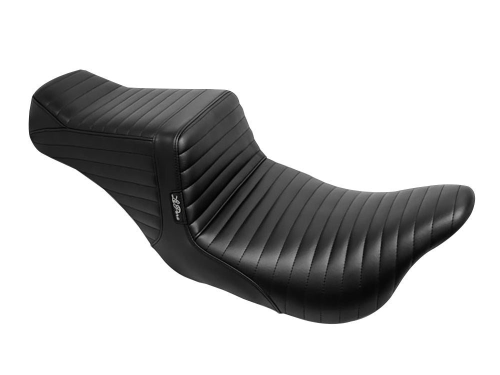 TailWhip Dual Seat with Pleated Stitch. Fits CVO Touring 2023up, Street Glide & Road Glide 2024up, Touring 2025up