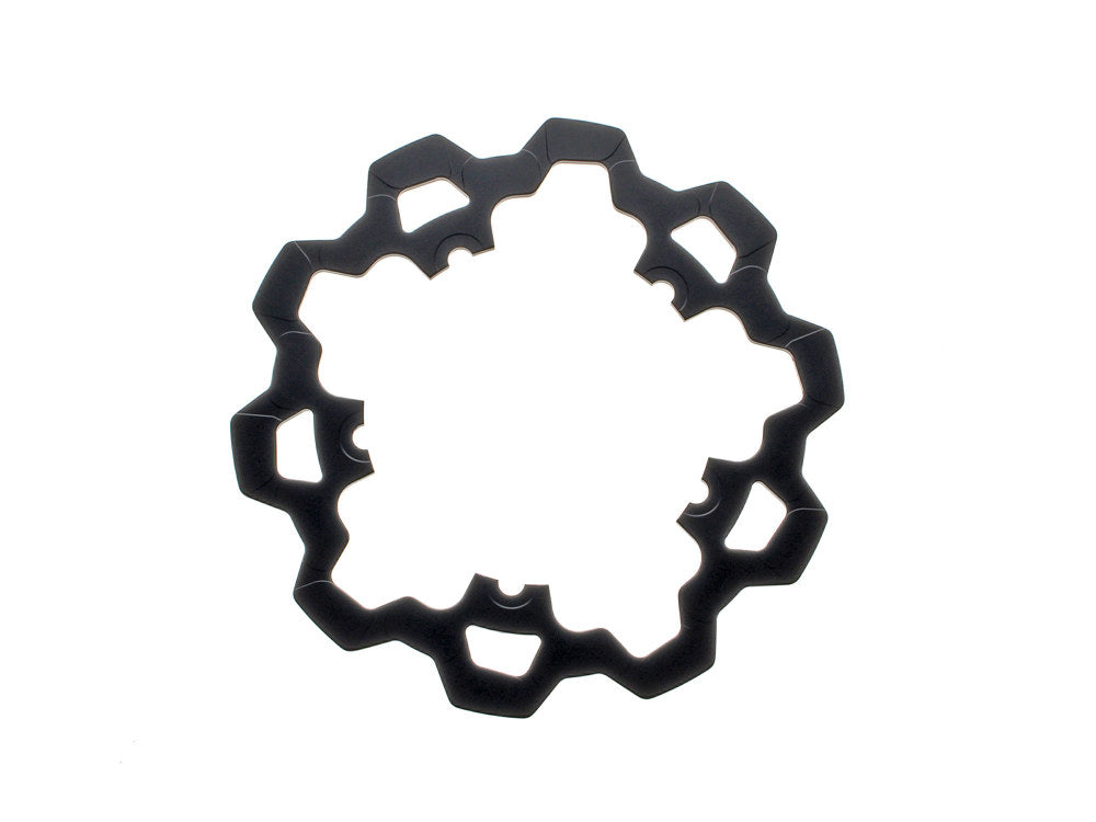 11.8in. Front Disc Rotor - Black. Fits V-Rod & Dyna 2006-2017 Models with OEM Cast Wheel.