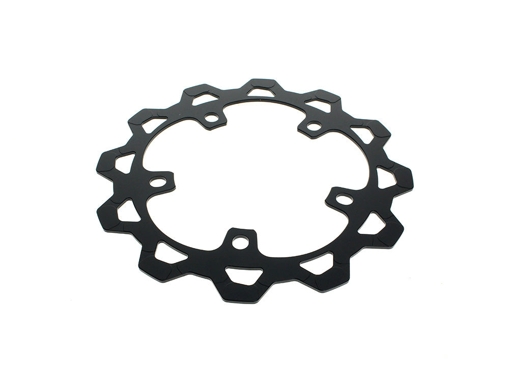 12.6in. Front Disc Rotor - Black. Fits Touring 2024up with OEM Wheel and Spoke Mounted 320mm Rotors