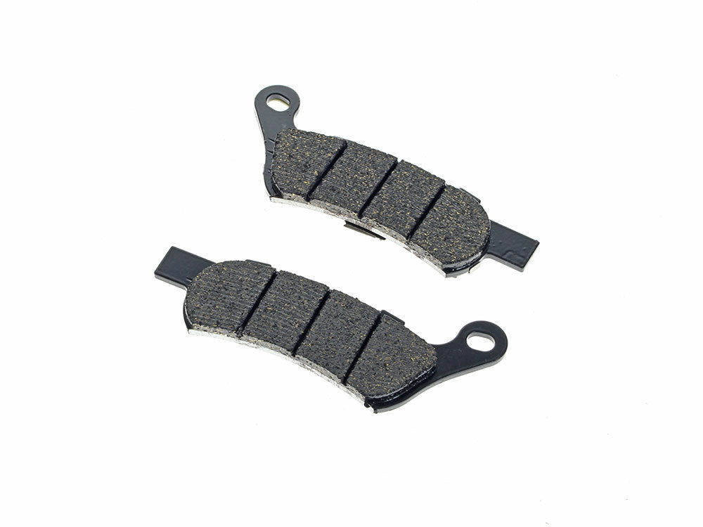 Profiled Gold-Plus Brake Pads. ONLY Fits Lyndall Brake Rotors, Rear on Dyna & Softail 2008-2017