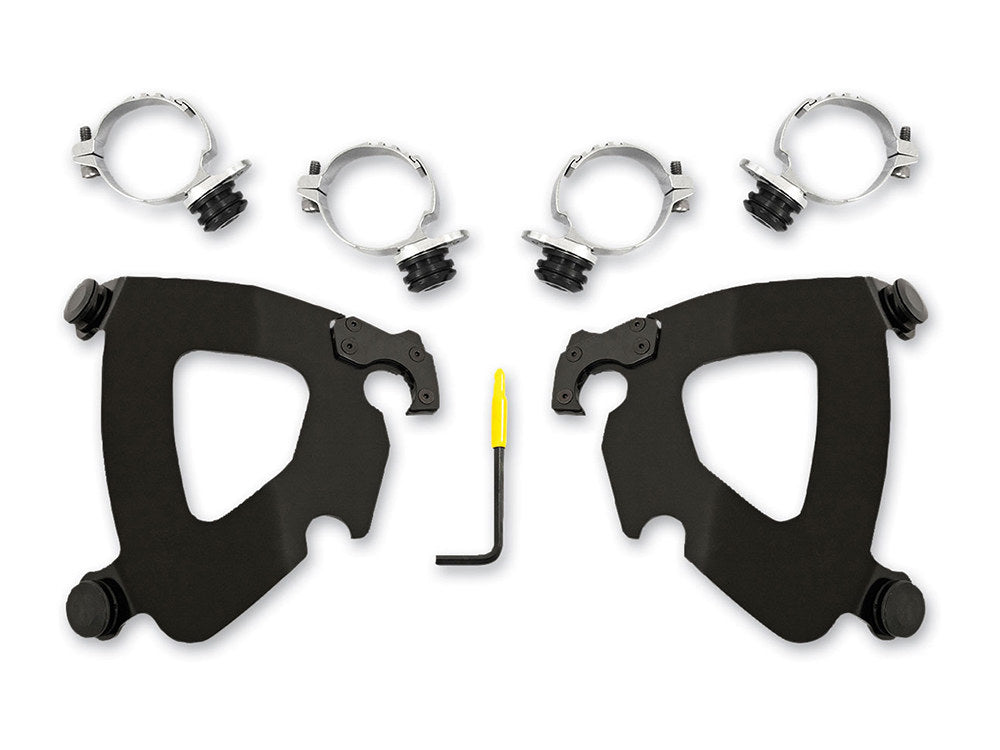 Black Gauntlet Trigger-Lock Mounting Hardware. Fits Low Rider 2018-2020