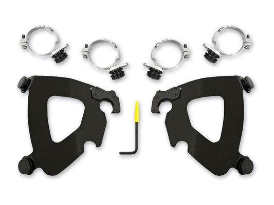 Black Gauntlet Trigger-Lock Mounting Hardware. Fits Low Rider 2018-2020