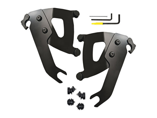 Black Road Warrior Trigger-Lock Mounting Hardware. Fits Slim 2018-2021