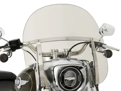 Fats Solar/Tinted Windshield. Fits Fatboy 2018up. 15in. High x 22in. Wide.