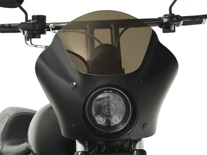 Gauntlet Quarter Fairing. Fits Most Dyna 1991-2017 & Most Sportster 1987-2021