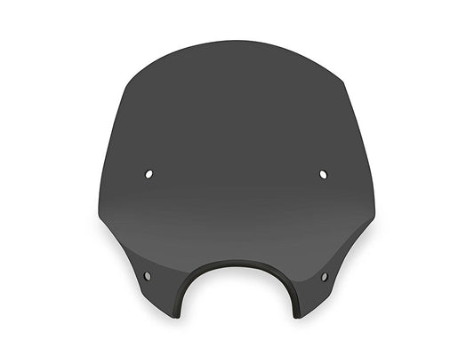El Paso Windshield. Dark Black Smoke. 15in. High. Fits models with 5-3/4in. Headlights.